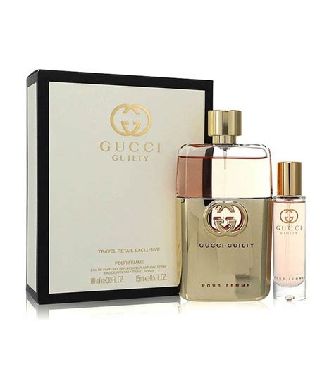 small gucci perfume set|Gucci 2 perfume gift set.